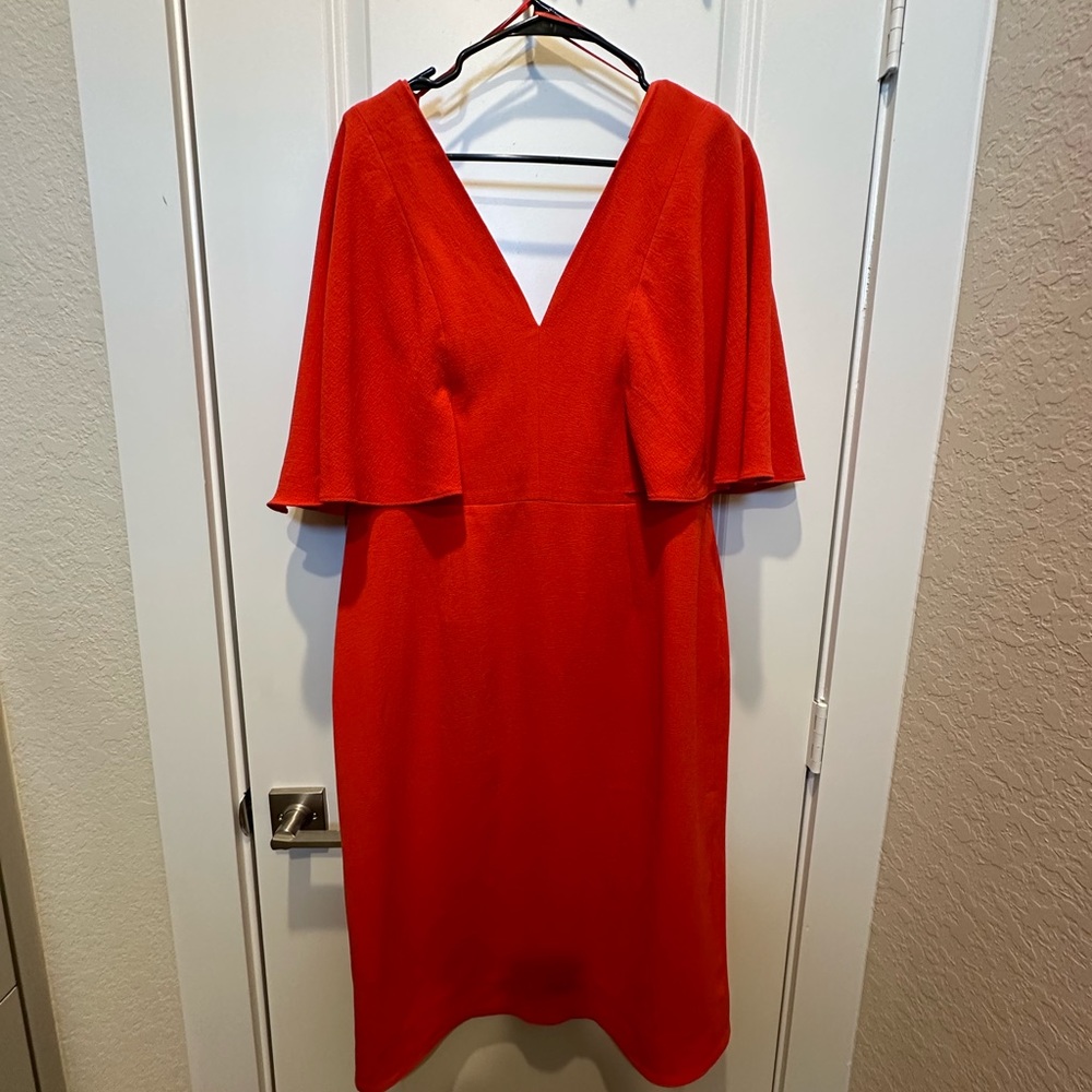 Dress the Population XXL Bright red/orange dress